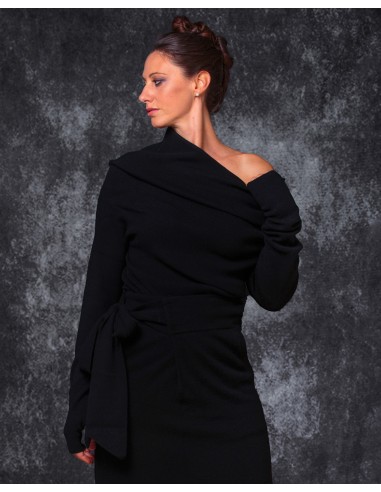 MAXI MAGLIA MANICHE LUNGHE IN LANA E CASHMERE...