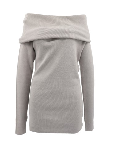 MAXI MAGLIA MANICHE LUNGHE IN LANA E CASHMERE...