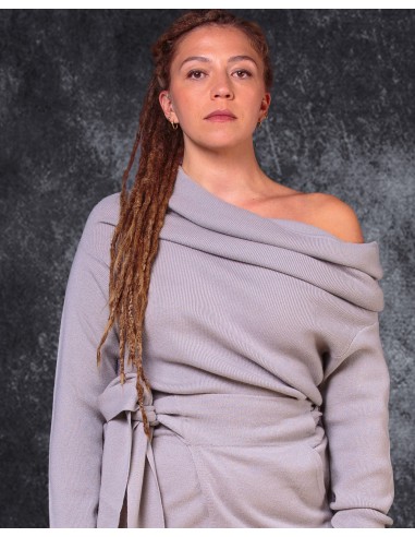 MAXI MAGLIA MANICHE LUNGHE IN LANA E CASHMERE...