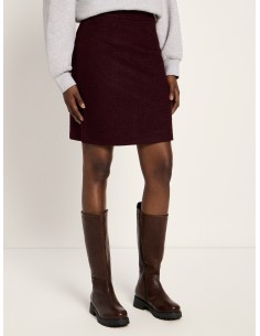 GONNA IN LANA COTTA E COTONE BIO - VINACCIA