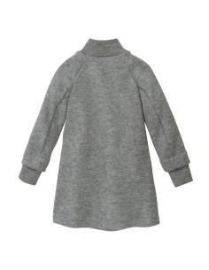 CAPPOTTO BIMBA IN LANA COTTA - GRIGIO 2