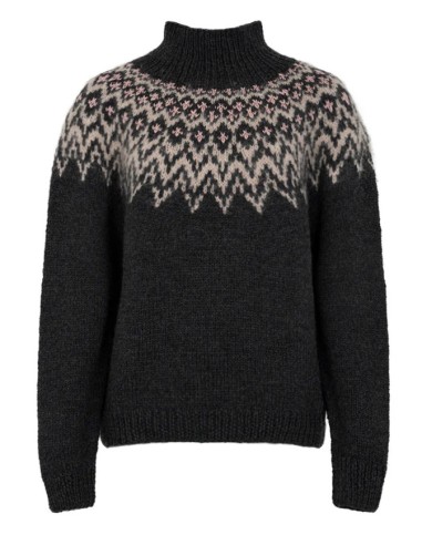 MAGLIONE NORVEGESE FATTO A MANO IN LANA MERINO...