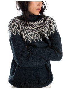 MAGLIONE NORVEGESE FATTO A MANO IN LANA MERINO "CHE CHE"...