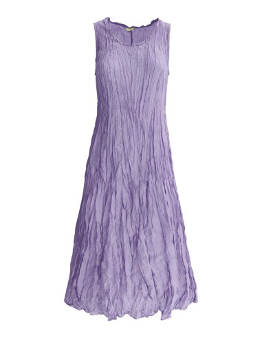 ABITO IN PURA SETA INCRESPATA "ZETA"