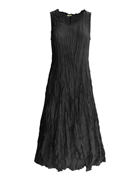 ABITO IN PURA SETA INCRESPATA "ZETA"