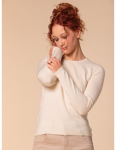PULL BASIC IN 100% BABY CASHMERE "OLIVIA"