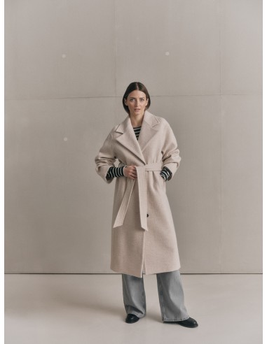 CAPPOTTO INVERNALE IN LANA MERINO E COTONE...