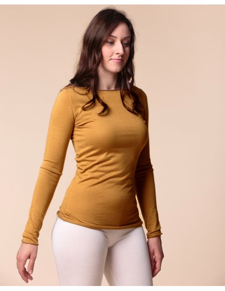 MAGLIA CASHMIRETTA IN SETA E CASHMERE "GRETA"