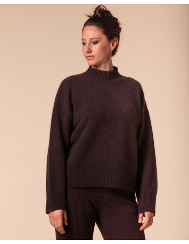 MAGLIONE CHUNKY IN 100% CASHMERE SPAZZOLATO...
