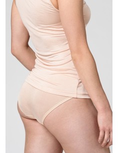 SLIP IN PURA SETA - BIANCO 2