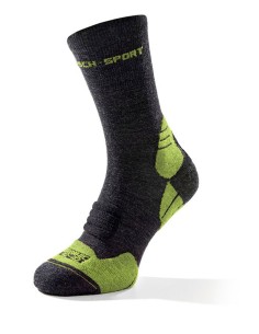 CALZINO IN LANA PER LO SPORT CORTO "MIKA" - VERDE