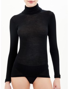 DOLCEVITA IN PURA LANA MERINO EXTRAFINE - NERO