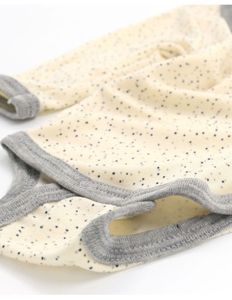 BODY IN LANA-SETA MANICA CORTA