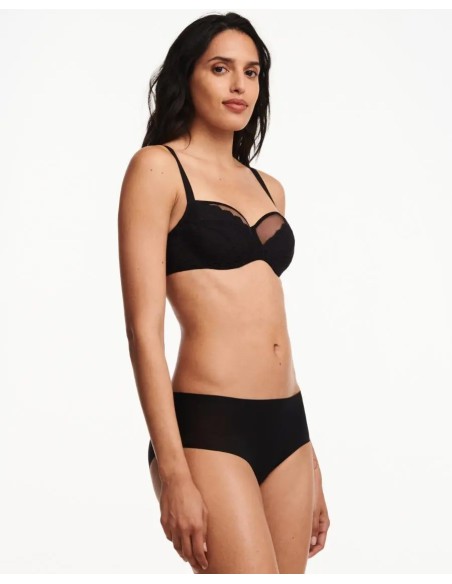 REGGISENO CONTENITIVO SFODERATO CON FERRETTO IN PIZZO "FLORAL TOUCH"