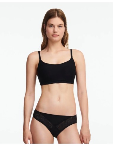 SLIP CON PIZZO "FLORAL TOUCH"