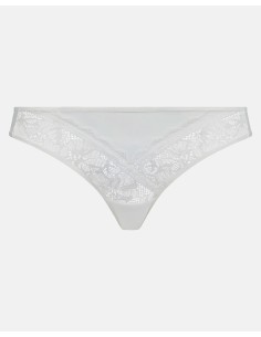 SLIP CON PIZZO "FLORAL TOUCH" - BIANCO 2