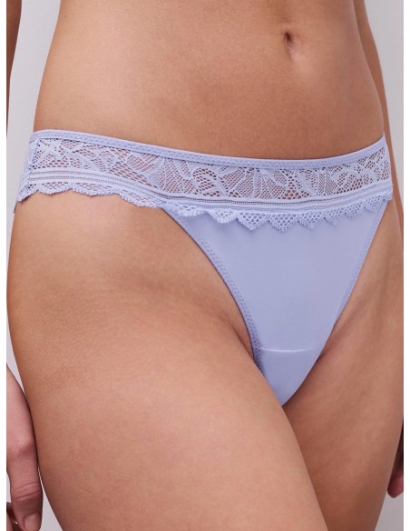 TANGA CON PIZZO "FLORAL TOUCH"