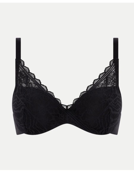 REGGISENO MEMORY FOAM COPRENTE CON PIZZO "FLORAL TOUCH"