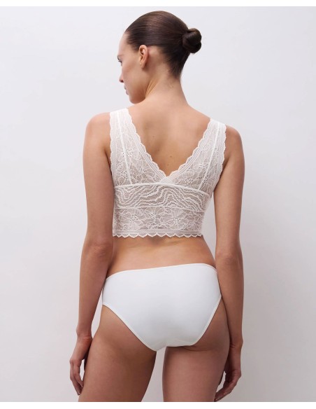 BRALETTE IN PIZZO SENZA FERRETTO "FLORAL TOUCH"