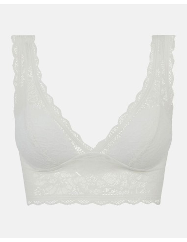 BRALETTE IN PIZZO SENZA FERRETTO "FLORAL TOUCH"