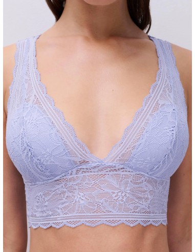 BRALETTE IN PIZZO SENZA FERRETTO "FLORAL TOUCH"