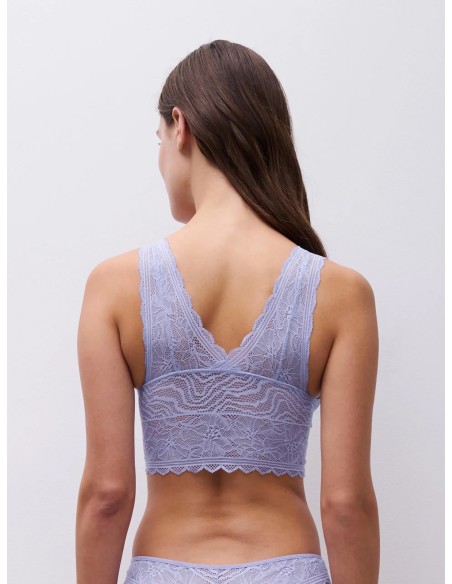 BRALETTE IN PIZZO SENZA FERRETTO "FLORAL TOUCH"