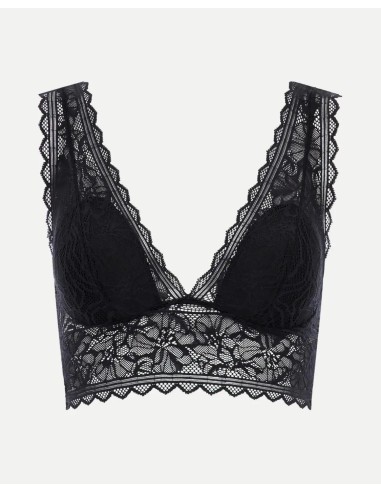 BRALETTE IN PIZZO SENZA FERRETTO "FLORAL TOUCH"