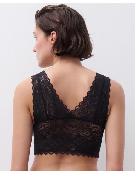 BRALETTE IN PIZZO SENZA FERRETTO "FLORAL TOUCH"