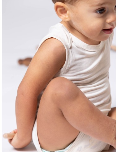 BODY SMANICATO IN SETA