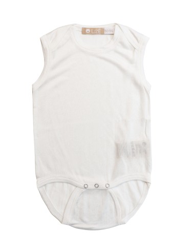 BODY SMANICATO IN SETA