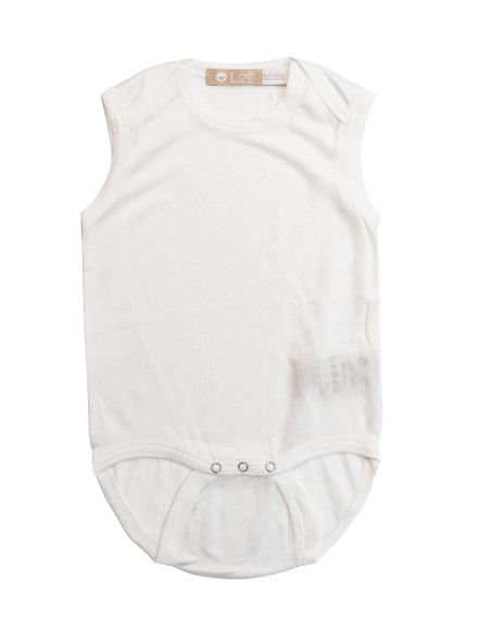 BODY SMANICATO IN SETA