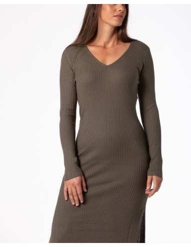 VESTITO CASHMIRETTO IN SETA E CASHMERE "AURORA"