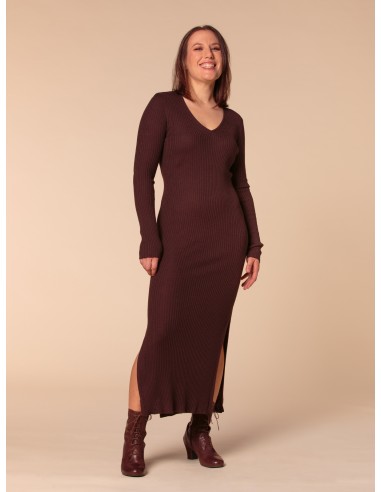 VESTITO CASHMIRETTO IN SETA E CASHMERE "AURORA"