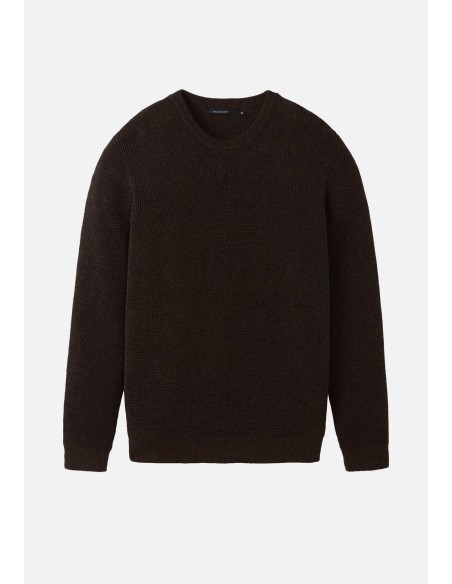 MAGLIONE UOMO IN COTONE BIOLOGICO "BACOPA"