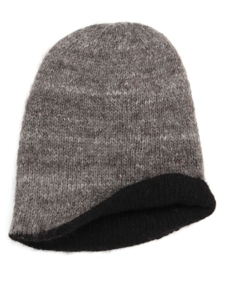 CALDISSIMO BERRETTO IN ALPACA DOPPIO E REVERSIBILE