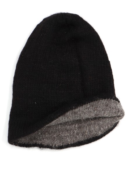 CALDISSIMO BERRETTO IN ALPACA DOPPIO E REVERSIBILE