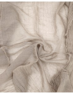 STOLA IN LANA EXTRAFINE 100X200 CM - BEIGE 2