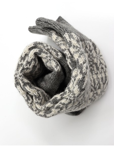 CALZINO NORVEGESE CORTO IN 100% LANA