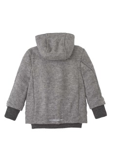 GIUBBOTTO IN 100% LANA COTTA BAMBINI E RAGAZZI - GRIGIO 2