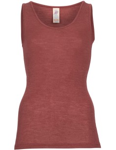 CANOTTA DONNA IN LANA-SETA - RAME 2