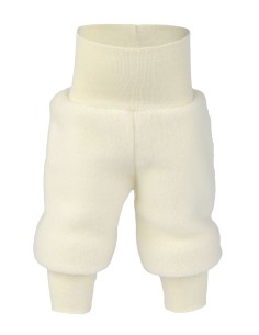 PANTALONI SUPER SOFT BIMBI IN PILE DI 100% LANA MERINO -... 2