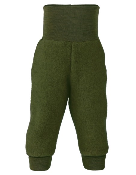 PANTALONI SUPER SOFT BIMBI IN PILE DI 100% LANA MERINO