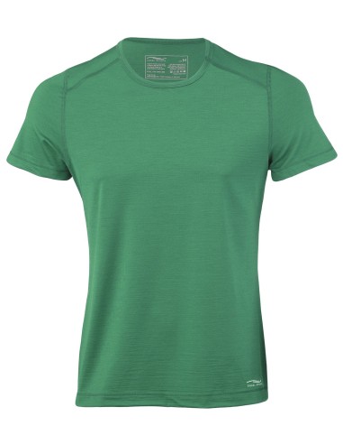 T-SHIRT TERMICA IN LANA-SETA PER LO SPORT UOMO