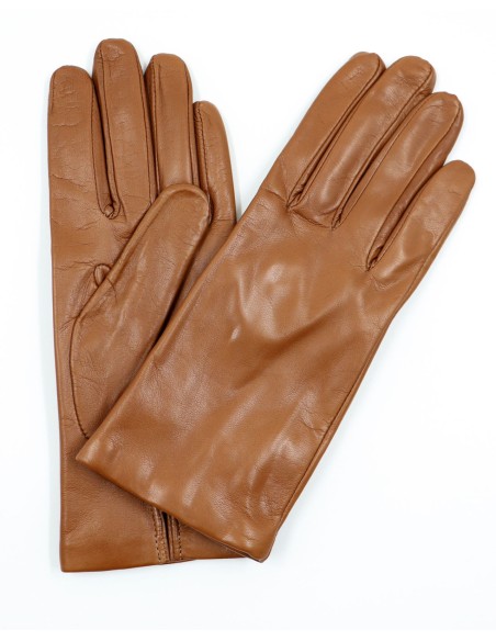 GUANTO DONNA IN PELLE E CASHMERE 