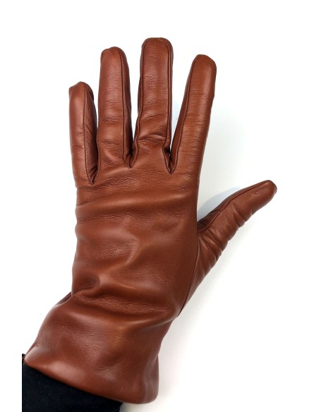 GUANTO DONNA IN PELLE E CASHMERE 