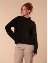 MAGLIONE CHUNKY IN 100% CASHMERE SPAZZOLATO "CAMILLA"