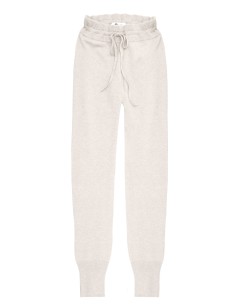 PANTAJOGGING UNISEX IN 100% CASHMERE "REBECCA" - BIANCO