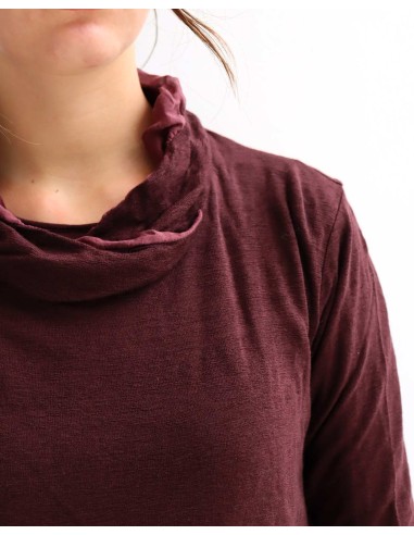 MAGLIA MANICHE LUNGE IN SETA E LANA "WINTO"