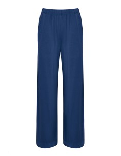 PANTALONE A PALAZZO IN MODAL "BINITA" - BLU