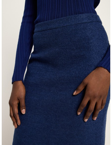 GONNA IN LANA COTTA E COTONE BIO